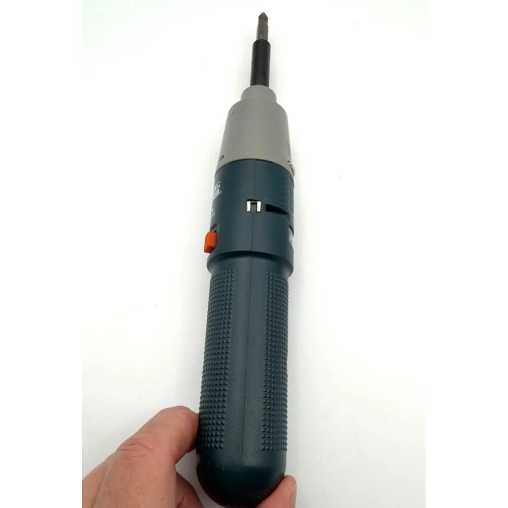 Black & Decker 2.4v Cordless Screwdriver 9072 Charger + Drive Tip